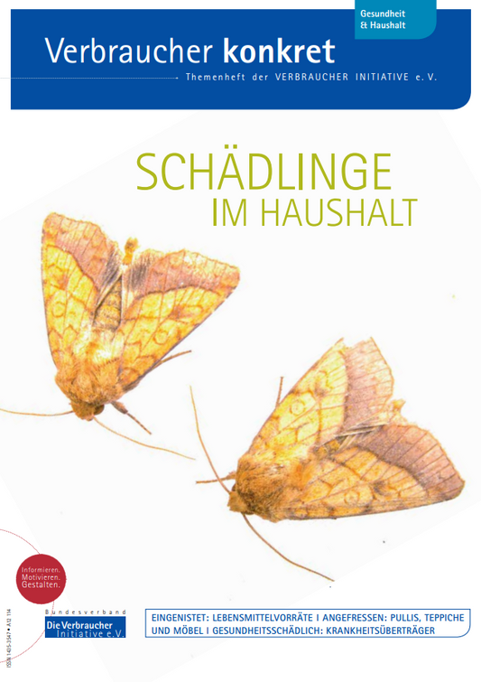 Schädlinge im Haushalt