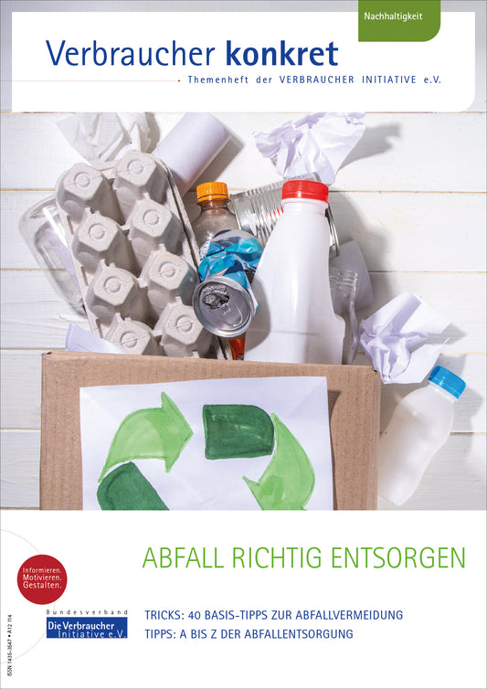 Abfall richtig entsorgen