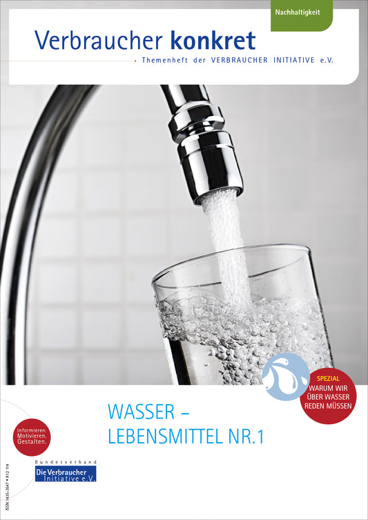 Wasser - Lebensmittel Nr. 1
