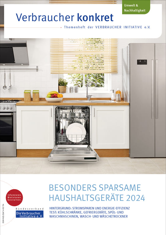 Besonders sparsame Haushaltsgeräte