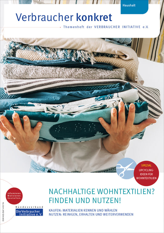 Nachhaltige Wohntextilien? Finden und nutzen!